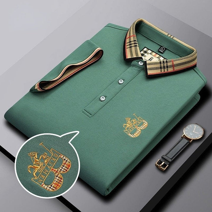 Comfortable men's polo shirt, ideal for versatile smart casual outfits & everyday fashion.