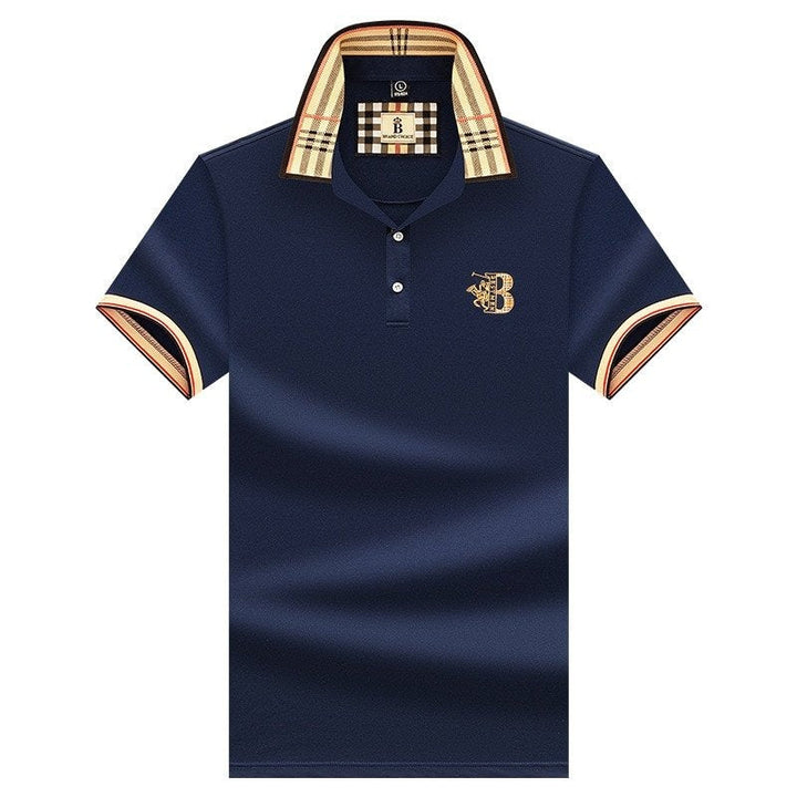Versatile men's classic polo shirt, perfect for casual or smart casual looks. Comfortable apparel.