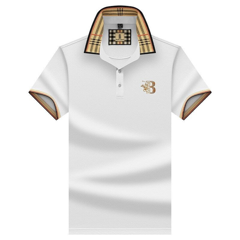 Classic men's fashion polo shirt, comfortable & smart casual, essential short sleeve top for men.