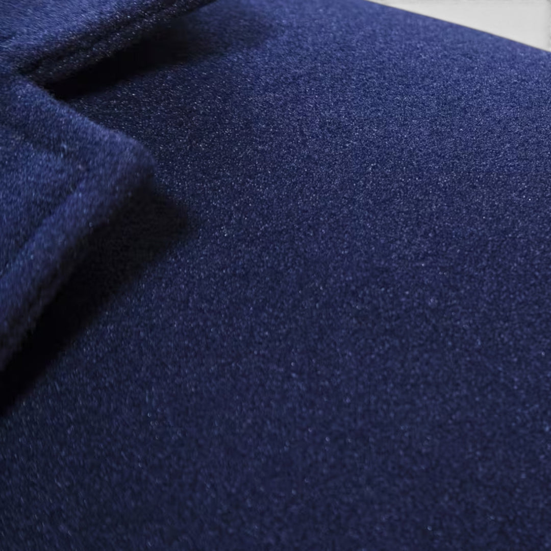 Single-breasted men's overcoat, a classic choice for winter warmth and comfort.