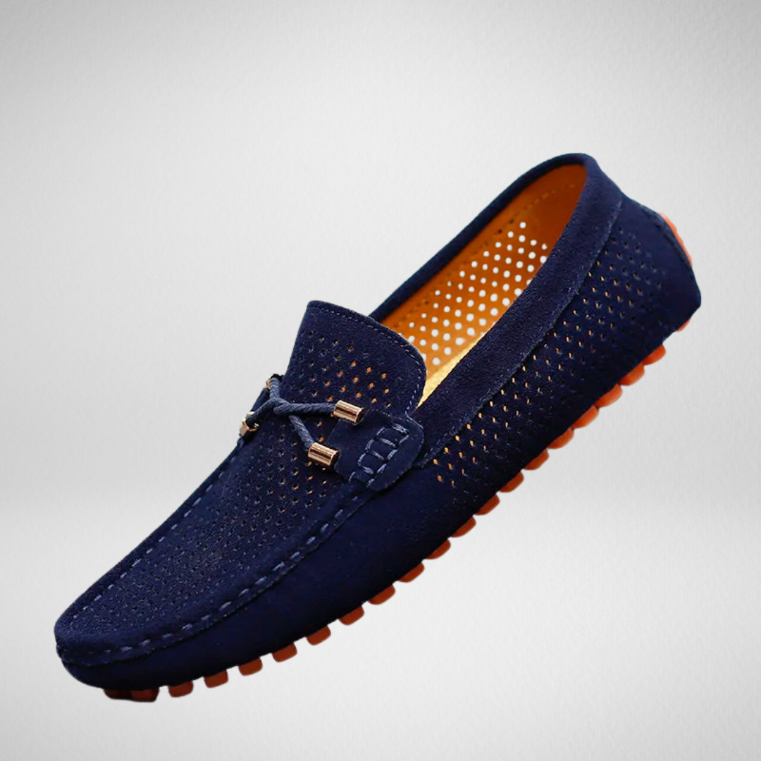 Men's classic slip-on loafers, breathable for everyday comfort & style.
