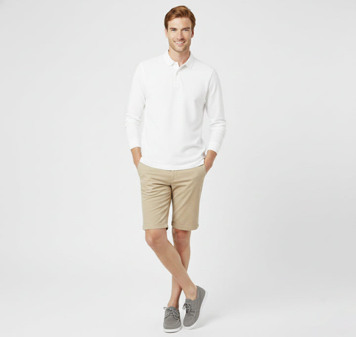 Classic men's loafers paired with chinos, ideal smart casual footwear for versatile & comfortable everyday style.