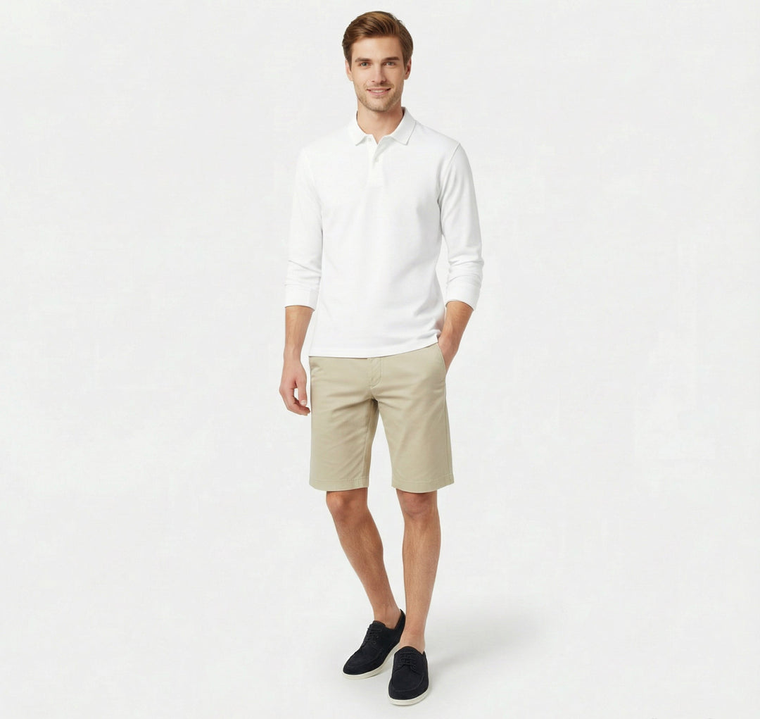 Top view of men's stylish slip-on loafers, perfect for effortless casual & smart casual men's fashion.