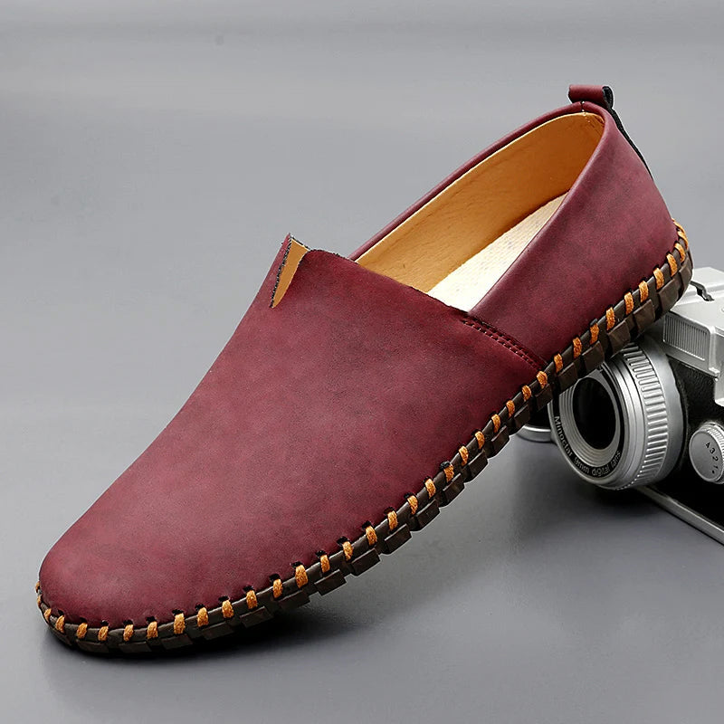 Comfortable men's everyday loafers, slip-on style for easy wear, great for smart casual looks.