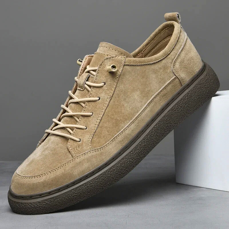 Modern design men's casual sneakers, comfortable and adjustable for all-day wear with a non-slip sole.