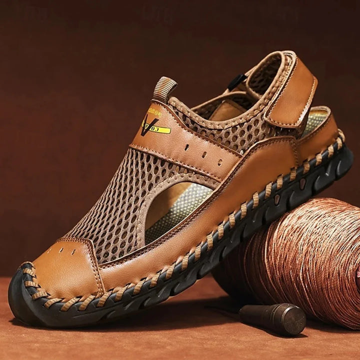 Men's comfortable mesh balance sandals, offering all-day support for walking and casual summer wear.
