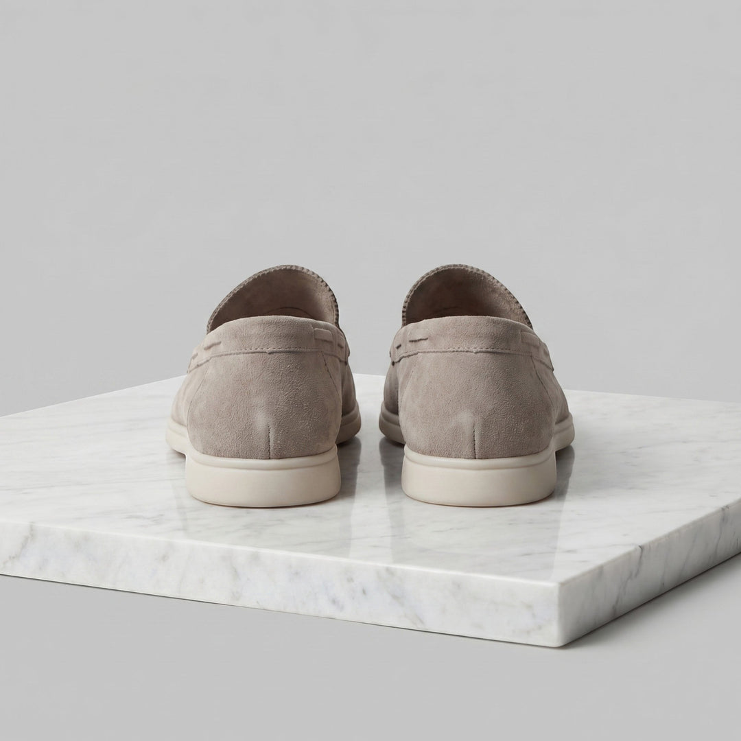 Men's comfortable classic slip-on loafers, perfect versatile dress shoes for any setting.