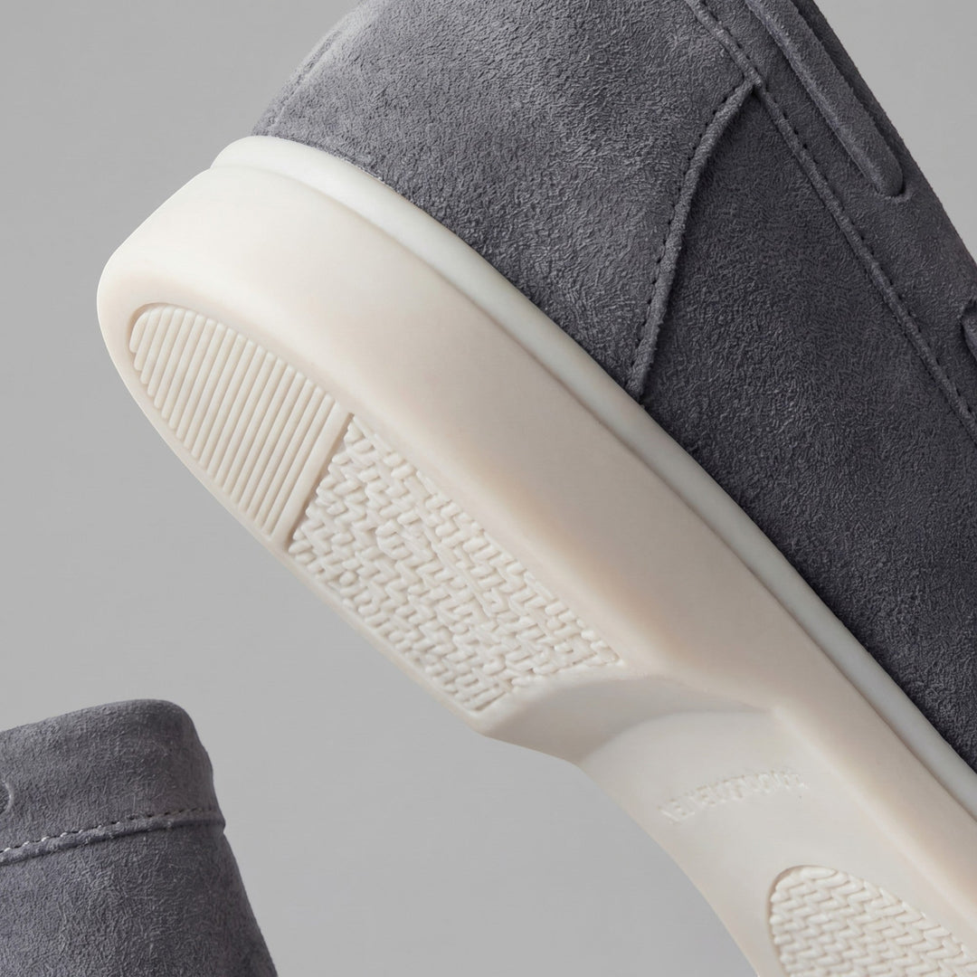 Versatile men's slip-on dress loafers, combining comfort with a classic, elegant design.