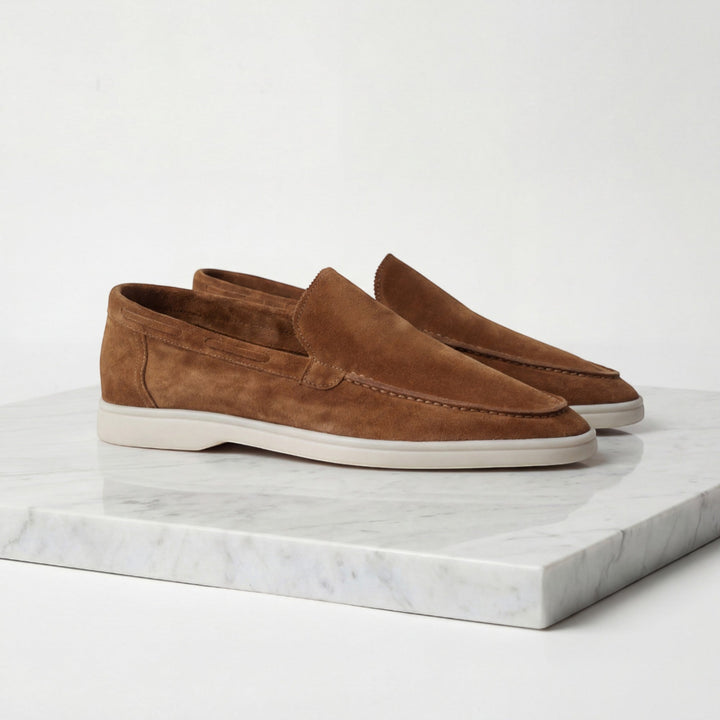 Formal men's slip-on loafers, offering comfortable everyday wear and elegant style.