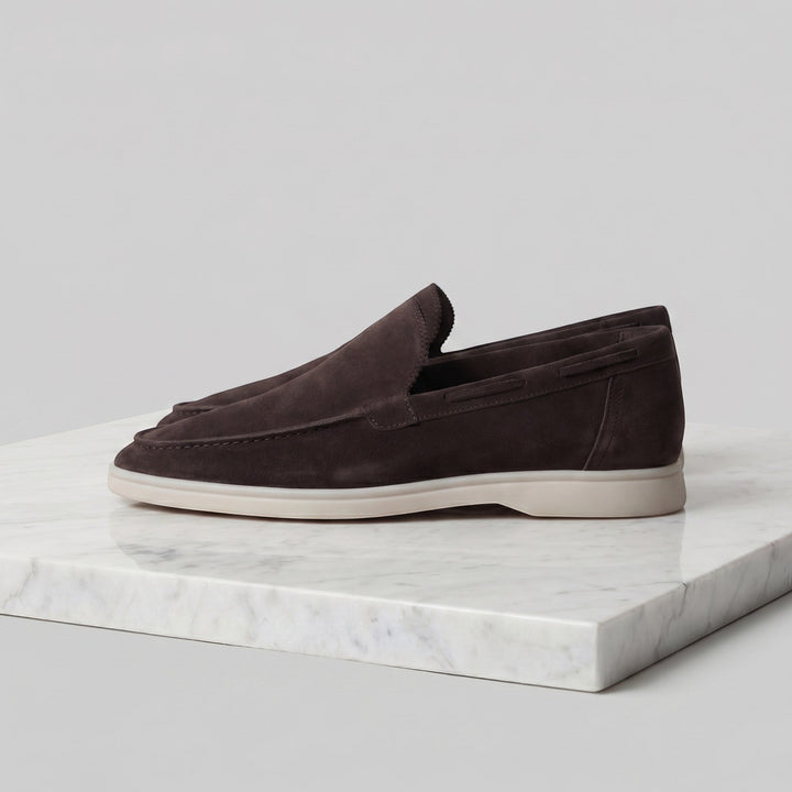 Classic style men's footwear: comfortable slip-on dress loafers for a polished look.