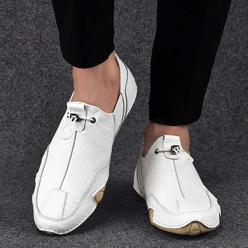Men's comfortable slip-on driving loafers for easy style & all-season wear.