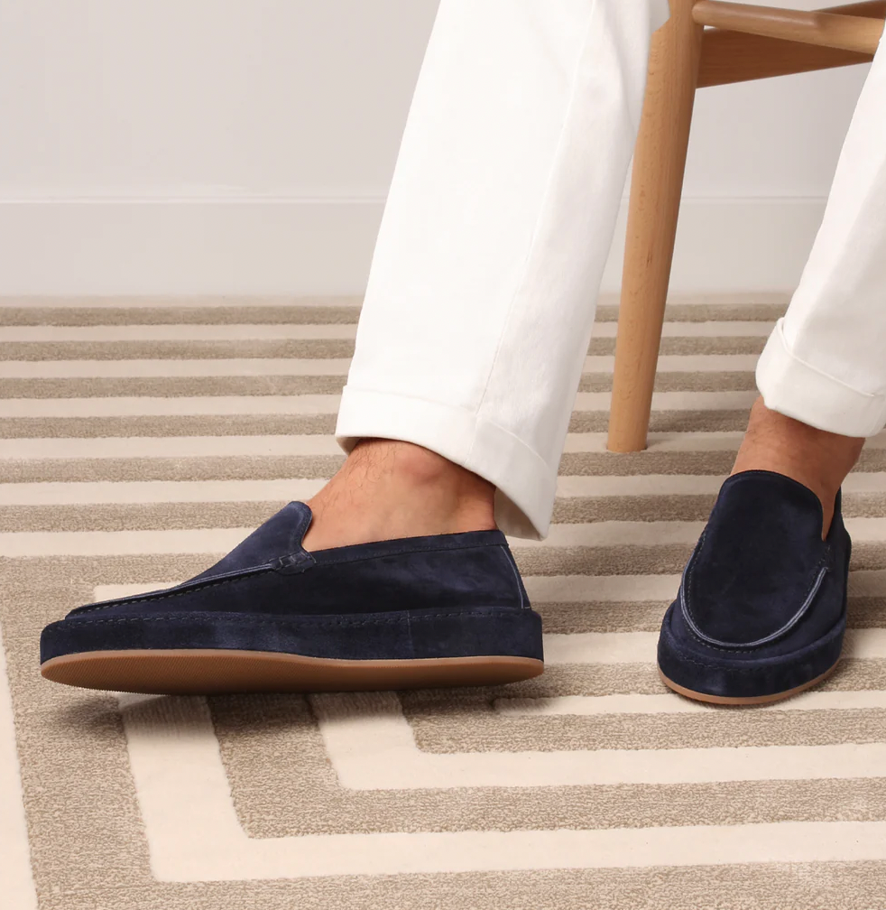 Comfortable men's slip-on loafers, perfect casual footwear for spring and summer.