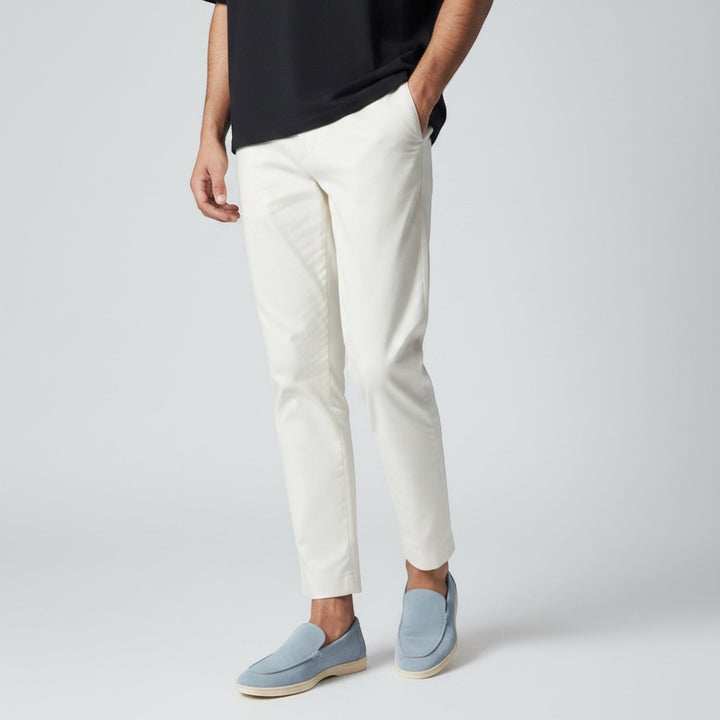 High-quality men's slip-on loafers, durable and stylish for summer fashion.