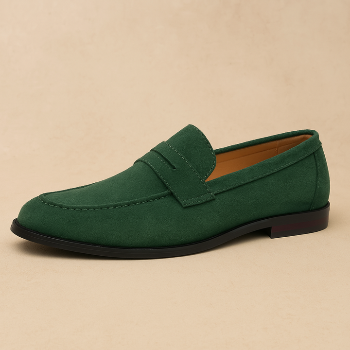 Comfortable men's slip-on loafers, perfect for versatile everyday style and smart casual footwear needs.