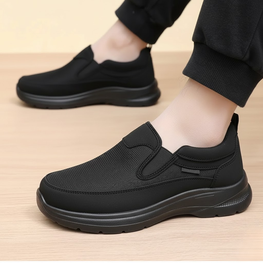 Men's comfortable slip-on shoes for casual everyday wear, perfect for easy on-off and all-day comfort.