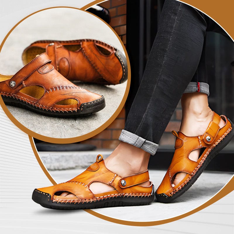 Men's comfortable walking sandals with ergonomic design for all-day wear. Perfect summer footwear.