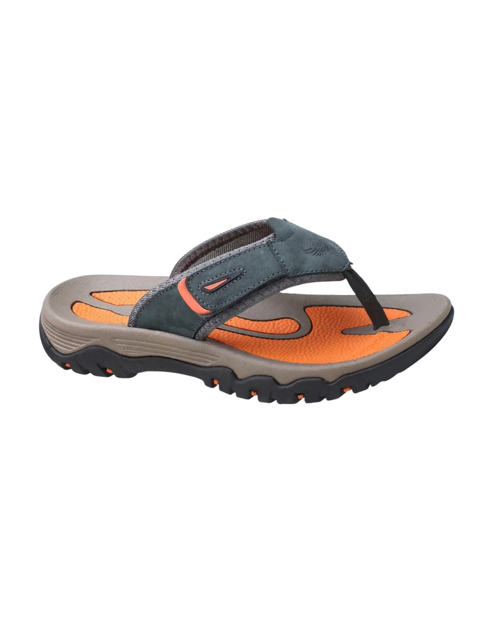 Men's cushioned toe post sandals, ideal for lightweight summer footwear & casual use.