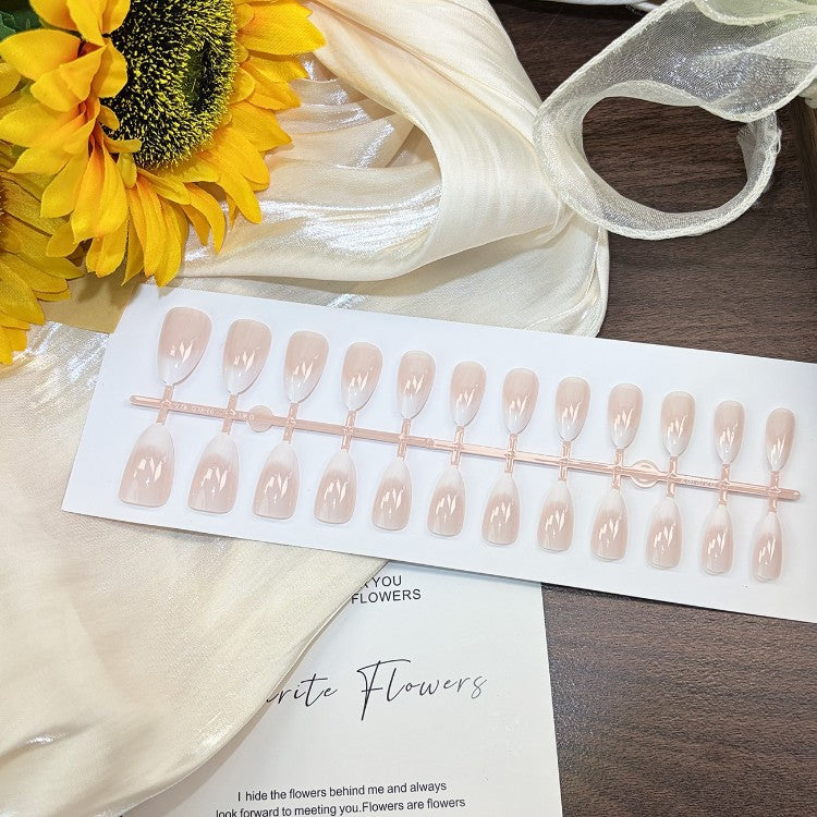 Assortment of men's press-on nail tips in various shapes & sizes for a personalized, custom fit.