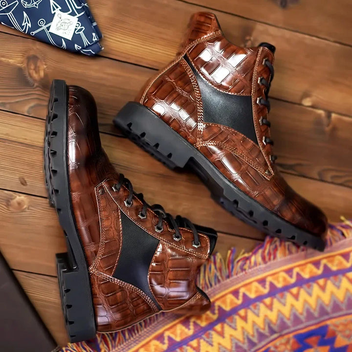 Dante handcrafted dress boots for men, combining classic style with sophisticated design for any formal event.