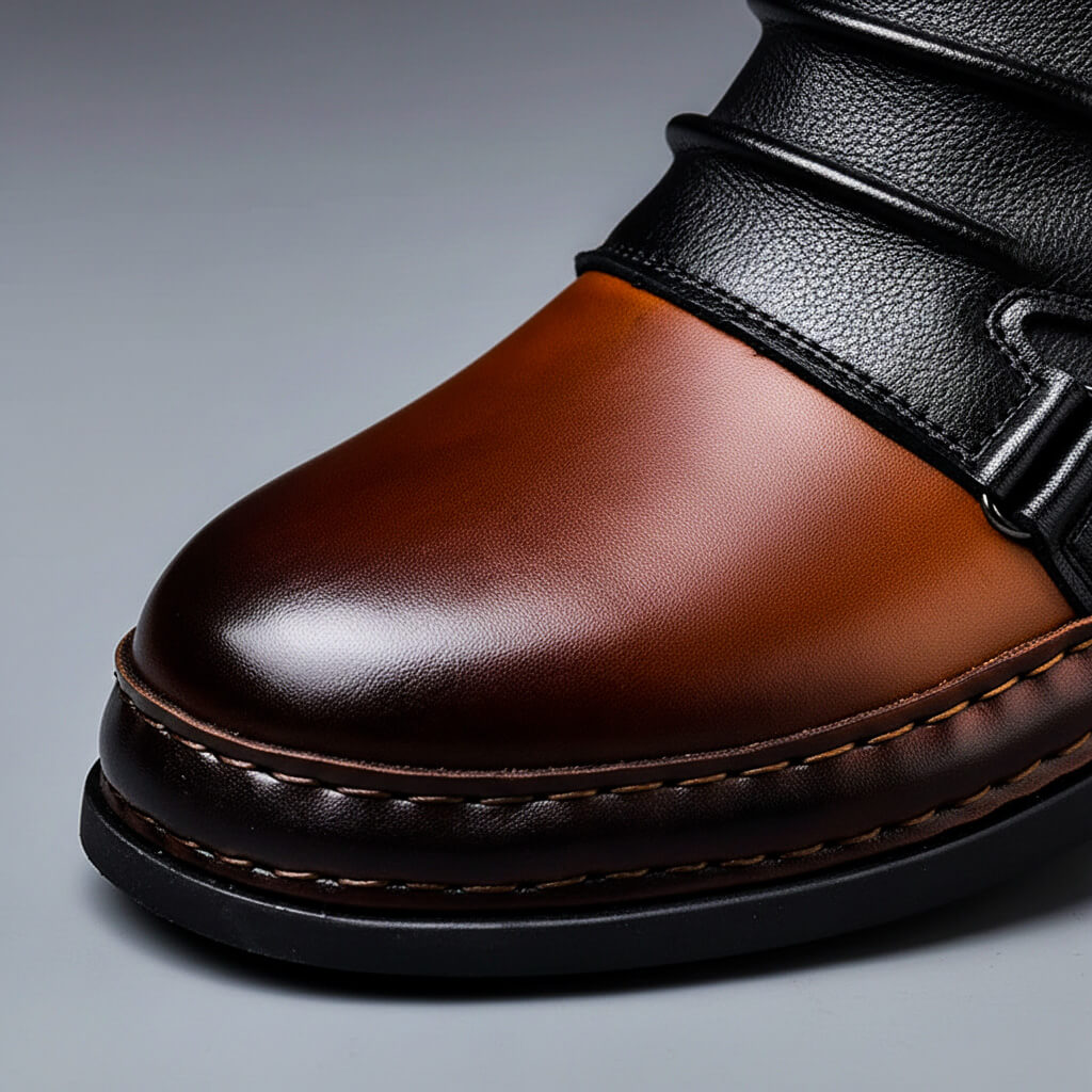 Stylish men's durable boots for all-weather wear. Enjoy everyday comfort with rugged, vintage-inspired design & cushioned support.