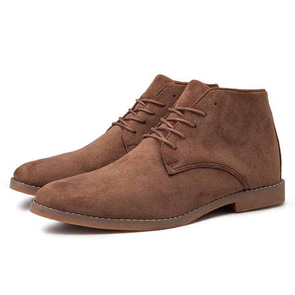 Versatile men's casual ankle boots, durable and supportive, suitable for fall outdoor wear and everyday comfort.