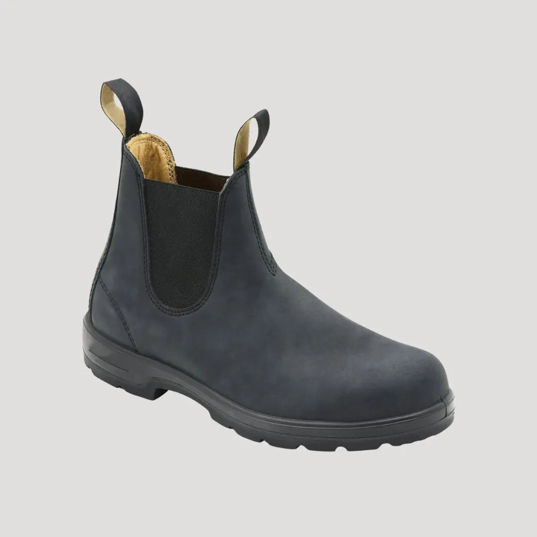 Utility men's Chelsea slip-on boots, comfortable and durable for work, outdoor adventures, or daily wear.