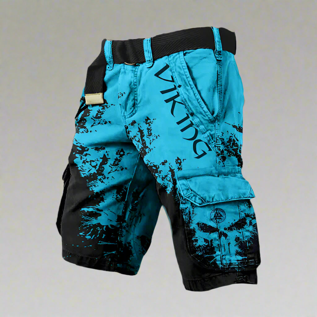 Breathable men's athletic wear shorts, designed for peak performance during summer adventures.
