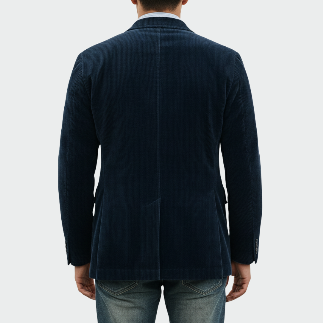 High-quality men's formal blazer & vest set, perfect for weddings, galas, and office. Elevate your elegant style.