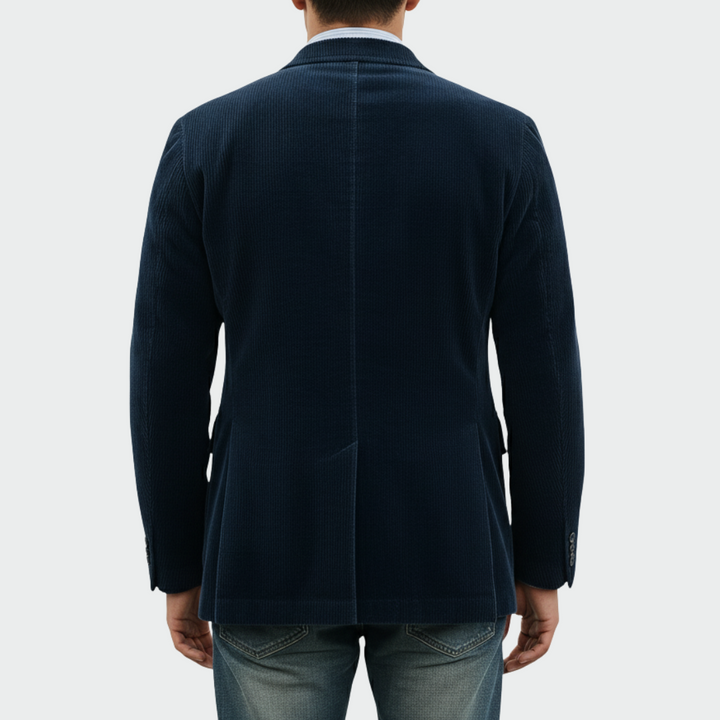 High-quality men's formal blazer & vest set, perfect for weddings, galas, and office. Elevate your elegant style.