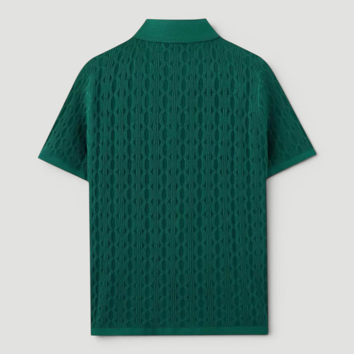 Classic men's elegant sleeveless sweater vest, ideal for chic casual layering.