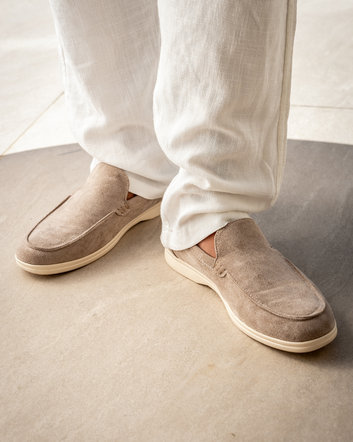 Men's elegant slip-on loafers, offering refined style and comfort for modern men.