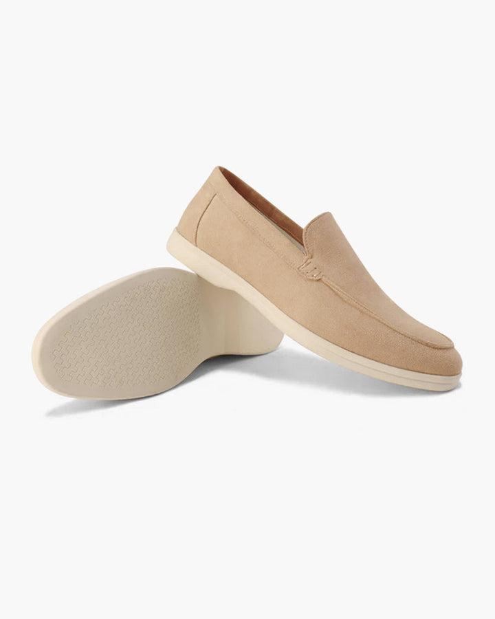 Dressy men's slip-on loafers, offering refined style, comfort, and a smart casual vibe.