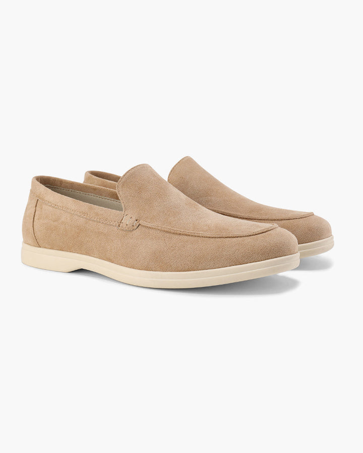 Professional men's slip-on loafers, enhancing comfort and providing a sharp, elegant appearance.