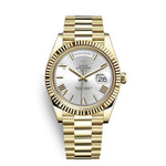 Gold/White