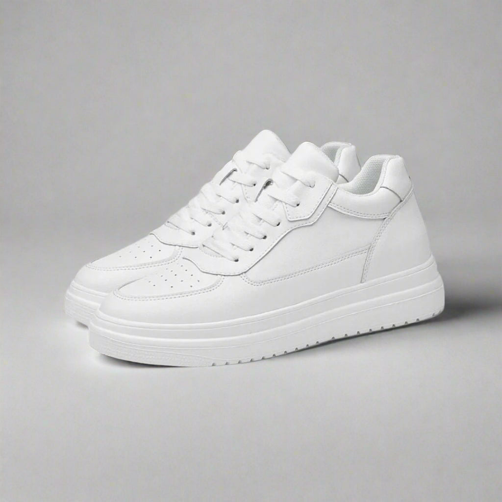 Men's elevated height-increasing sneakers in a smart, modern design for a stylish look and confidence boost.