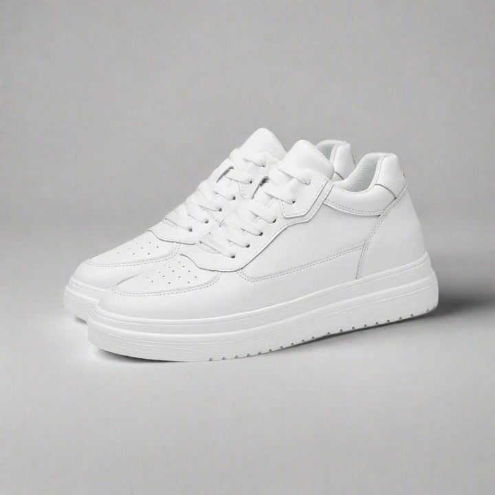 Men's elevated height-increasing sneakers in a smart, modern design for a stylish look and confidence boost.