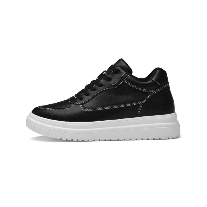 Stylish men's height-increasing sneakers, offering comfort and a discreet lift for a smart, confident appearance.