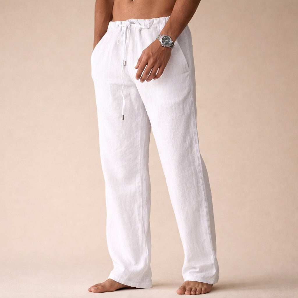 Men's Eligio tailored dress pants, perfect for formal or smart casual wear.