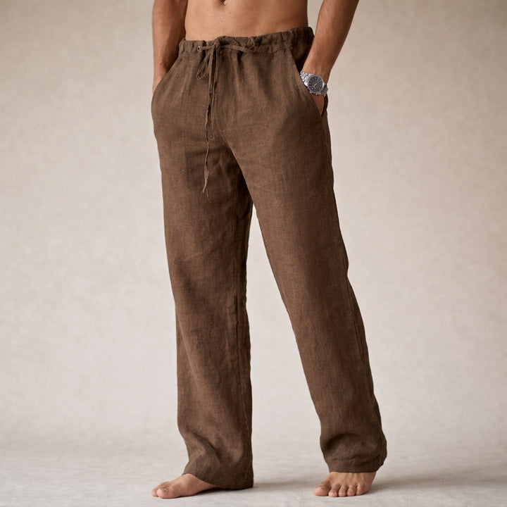 Elegant Eligio men's dress pants, perfect for formal events, business, or smart casual outfits.