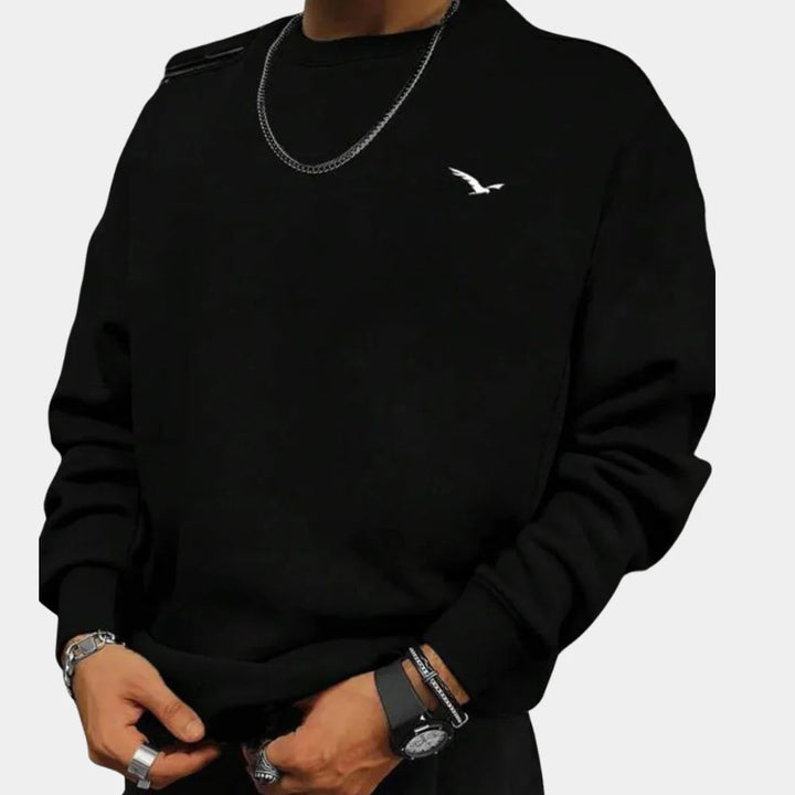 Classic Fit Men's Sweater, perfect for comfortable layering & everyday casual wear. A versatile wardrobe staple.