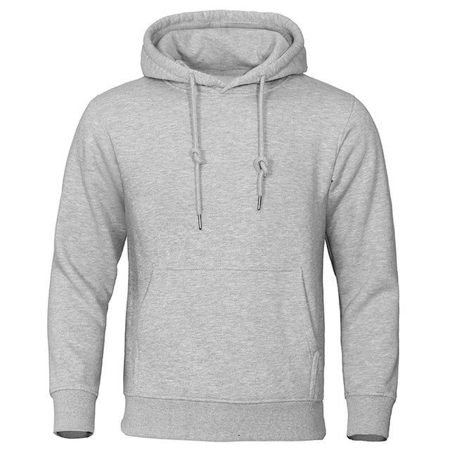 Comfortable everyday men's hooded sweatshirt, versatile for all casual styles.