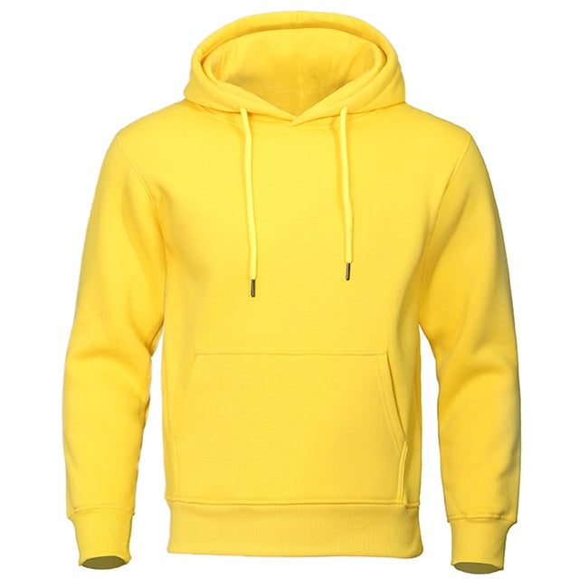 Stylish men's hoodie pullover, great for streetwear fashion and layering comfort.