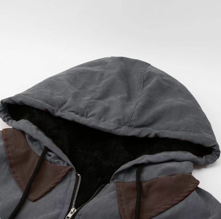 Men's comfortable autumn hooded jacket, a versatile piece for fall fashion and casual utility.