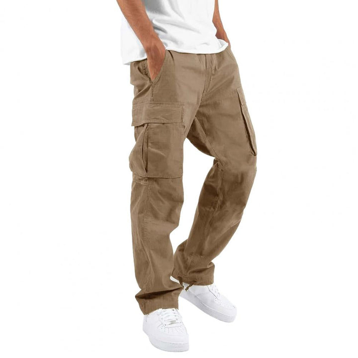 Versatile men's casual cargo pants, offering comfort and style for everyday wear and outdoor adventures.