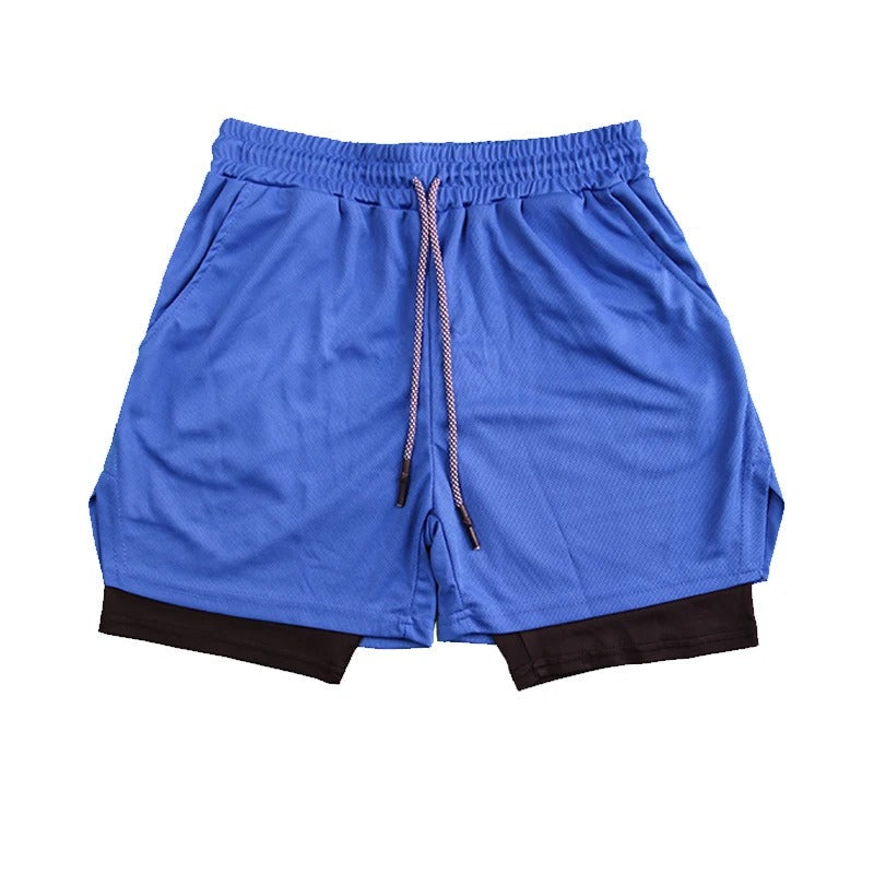 FlexStride Men's Performance Shorts, red, engineered for peak activewear efficiency.