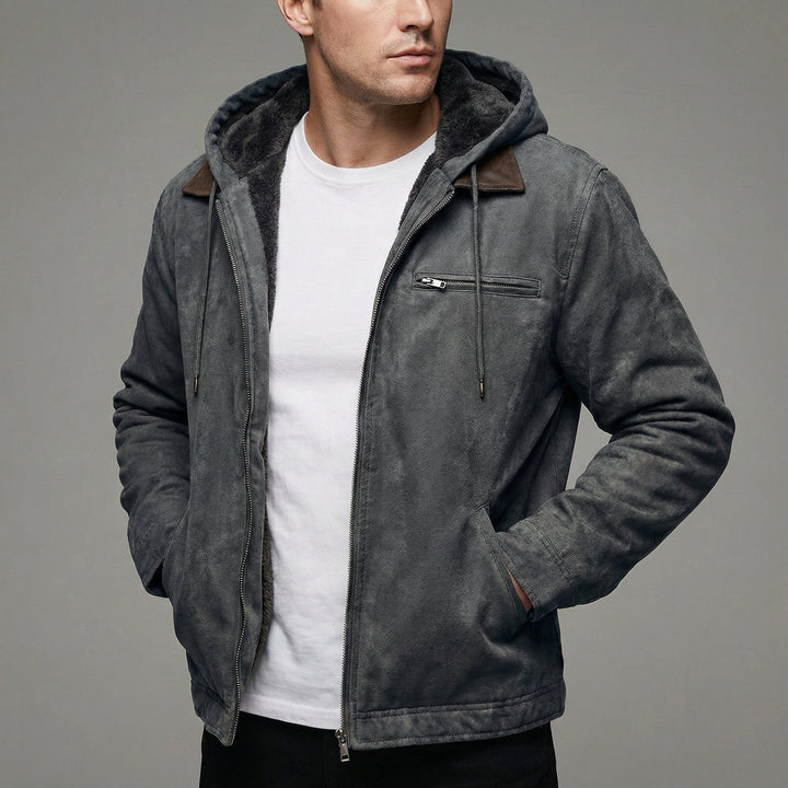 Durable men's Freddie outdoor winter coat, insulated for maximum warmth and comfort in cold conditions.
