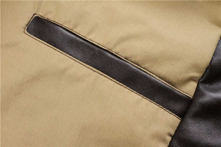 Durable men's functional jacket, designed for practical use with convenient chest and side pockets.