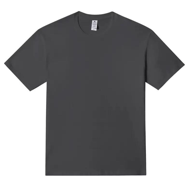 Versatile men's high neck long sleeve t-shirt, a minimalist basic top for any casual outfit.