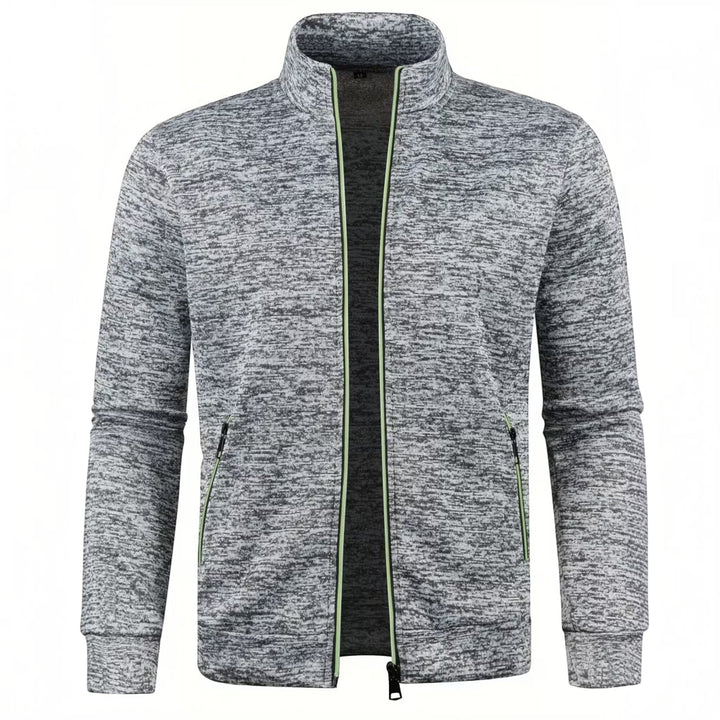 Everyday men's high neck pullover, relaxed fit, easy to style for casual looks.