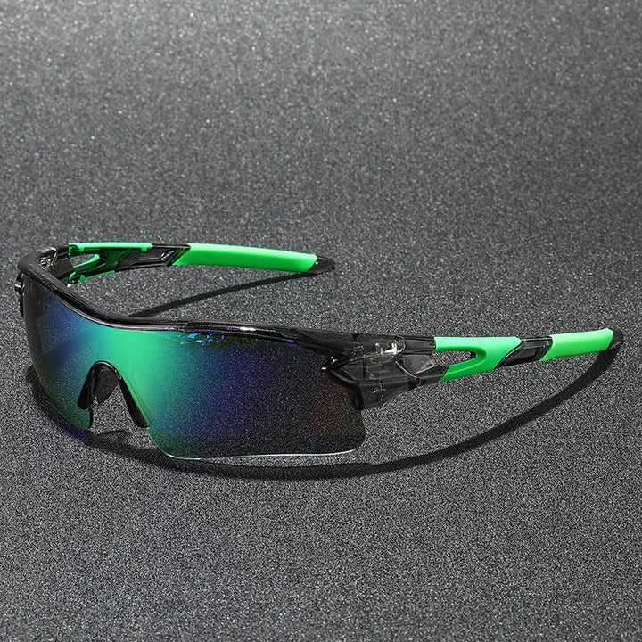 UV protection men's sport sunglasses, polarized for ultimate eye safety during athletic outdoor performance.